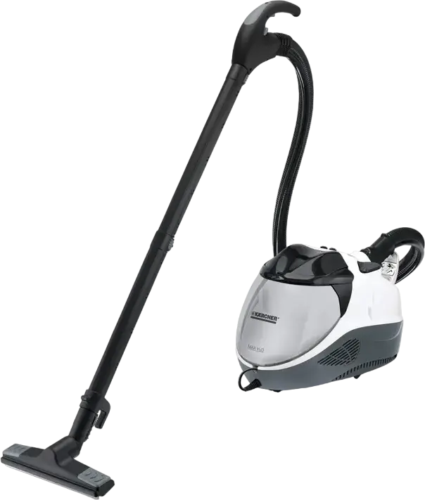 Karcher SV 7 3-in-1 Steam Vacuum Cleaner, 2200W, 4 bar Pressure, Water and HEPA Filter, 4-Level Suction and 5-Level Steam Control, White/Grey