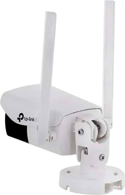 TP-Link VIGI C340-W Outdoor Full-Color Wi-Fi Bullet Network Camera, 4MP (2560x1440), IP66 Waterproof, Two-Way Audio, Human & Vehicle Detection, White