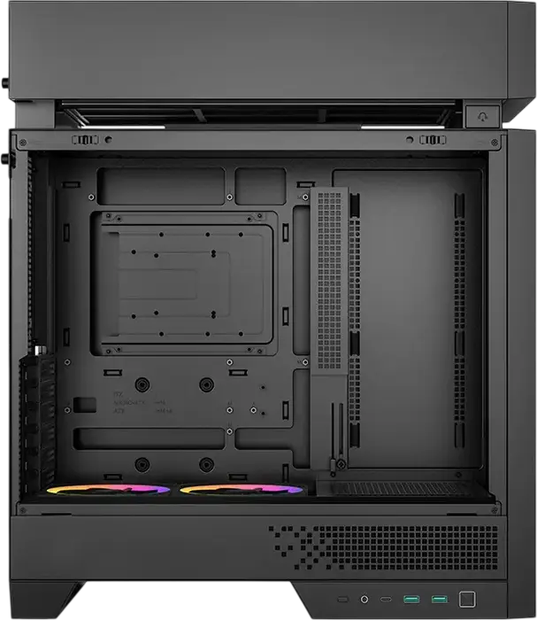 Корпус для ПК Deepcool CL660 Midi-Tower, Цвет: черный, закаленное стекло, сетчатая передняя панель, ATX/mATX/Mini-ITX, ARGB вентиляторы, USB Type-C, сталь и ABS