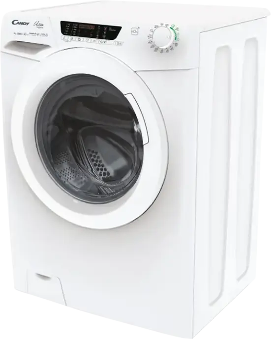 Candy HE 1294TWM6/1-S Ultra Hygiene Front-Loading Washing Machine, 9kg, 1200rpm, Inverter Motor, Wi-Fi, Bluetooth, hOn App, White