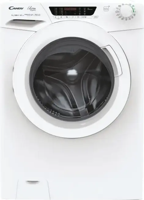 Mașină de spălat Candy HE 1294TWM6/1-S, 9kg, Alb