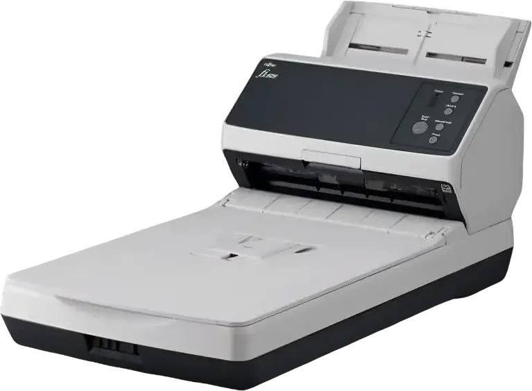 Scaner de documente cu alimentare automată Ricoh fi-8250, A4, Alb
