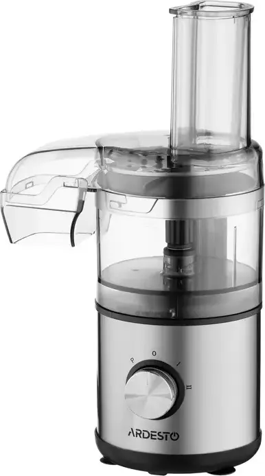 Ardesto SBG-MF400B Multifunctional Stationary Blender 400W, 1L Bowl, Stainless Steel Blades, Chopper and Grinder, Pulse Mode, Silver-Black