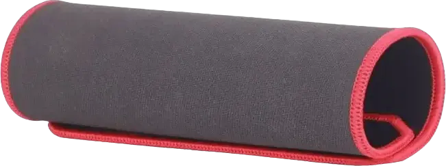 Gembird MP-GAMEPRO Professional Series Gaming Mousepad, 350 x 250 x 3 mm, Textile Surface, Anti-Slip Rubber Base, Stitched Edges, Black/Red