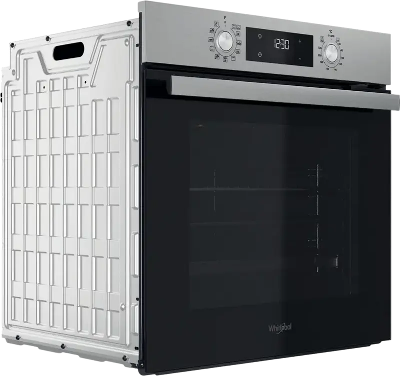 Cuptor Electric Încorporabil Whirlpool OMR58HU1X cu Cuptor cu Microunde, 71L, Clasa Energetică A+, Curățare prin Hidroliză, Funcții Cook3 și Maxi Cooking