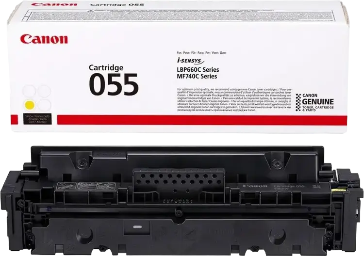 Cartuş Canon CRG-055, Galben