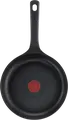 Tefal G6120444 Trattoria Pro Frying Pan, 24 cm, Cast Aluminium with Titanium 2X Non-Stick Coating, Thermo-Spot Heat Indicator, Induction Compatible, Black