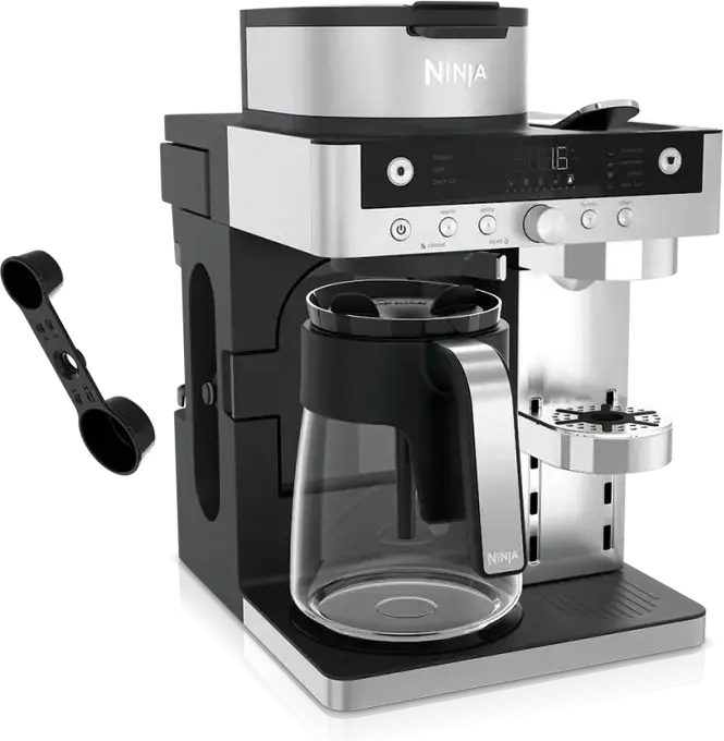 Cafetiera cu picurare Ninja CFN803EU, 1500W, Argintiu