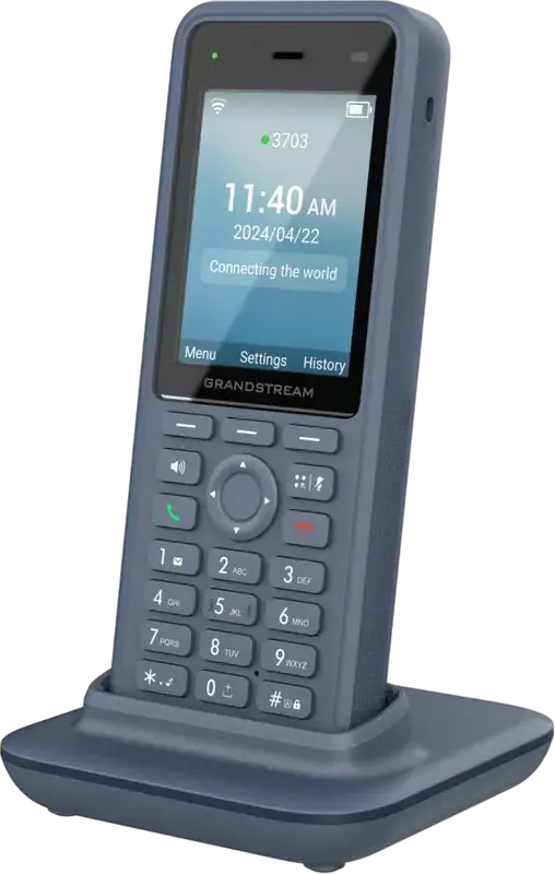 Telefon IP Grandstream WP836, Jet Grey