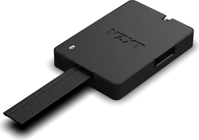 NZXT Control Hub AC-CRFR1-B1 Digital RGB Lighting and PWM Fan Speed Controller, Supports 5 PWM Fans, NZXT CAM Software, Matte Black