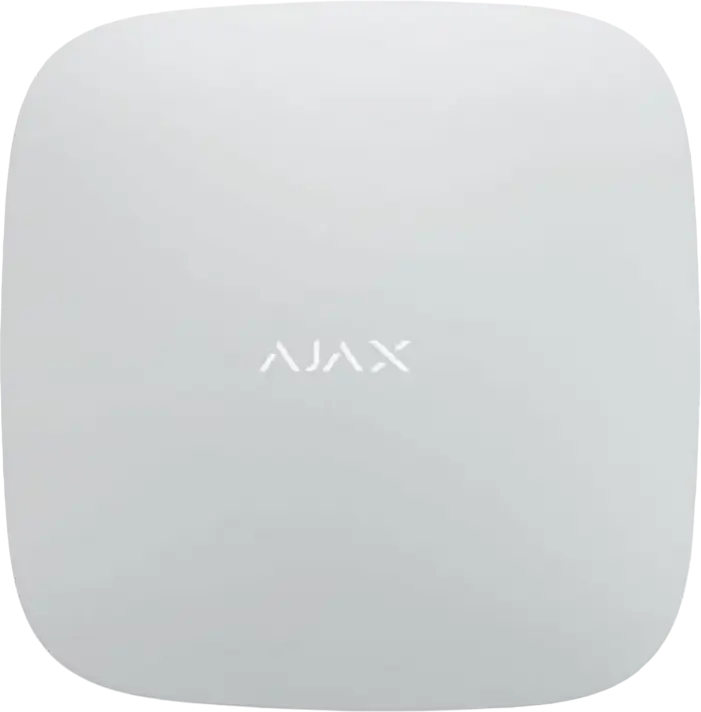 Ajax StarterKit Wireless Security System - Hub Jeweller, DoorProtect, MotionProtect, SpaceControl, Ethernet/GSM, White, Up to 100 Devices