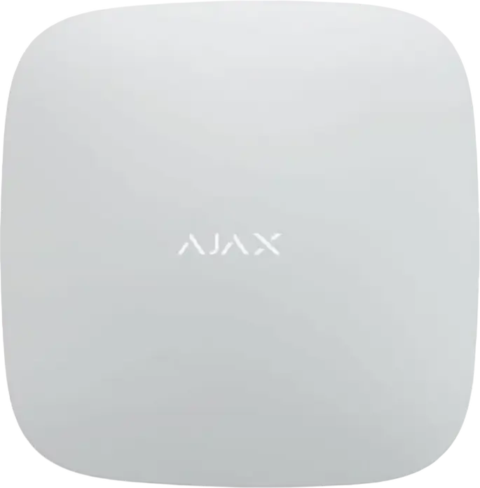 Ajax StarterKit Wireless Security System - Hub Jeweller, DoorProtect, MotionProtect, SpaceControl, Ethernet/GSM, White, Up to 100 Devices