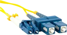 Patch cord APC Electronic FO-P017, 7m, Galben