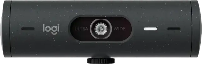 Logitech BRIO 500 HD Webcam, 1080p 30fps, 4MP Autofocus Glass Lens, RightLight 4 HDR, Stereo Microphone, USB-C, Integrated Privacy Shutter, Windows, macOS