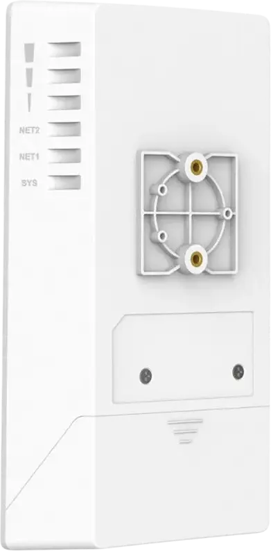 Grandstream GWN7302 Bridge Wireless Fix PtP/PtMP Wi-Fi 6, Dual-Band 2.4/5 GHz, 2x2 MIMO, Exterior IP66, 2x Gigabit Ethernet PoE In/Out, Raza pana la 5km