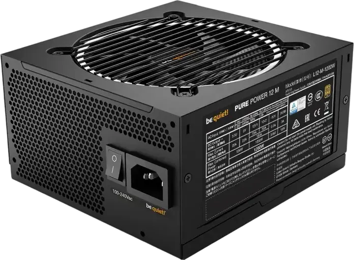 Sursă Alimentare PC be quiet! PURE POWER 12 M, 1200W, ATX, Complet modular