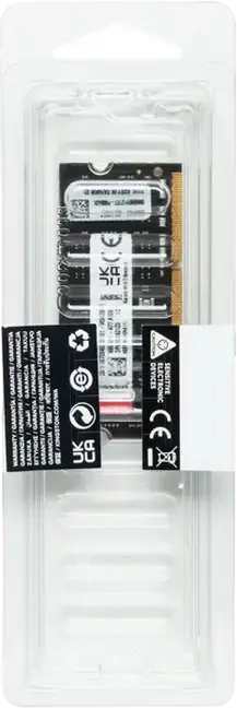 Оперативная память для ноутбука Kingston FURY Impact 16ГБ DDR4 3200МГц KF432S20IB/16 SO-DIMM PC4-25600 CL20 1.2В с радиатором