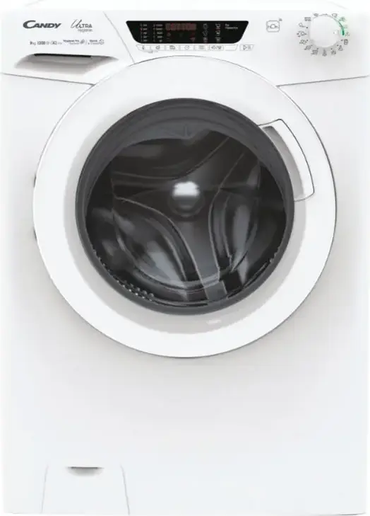 Mașină de spălat Candy HE 1284TWM6/1-S, 8kg, Alb