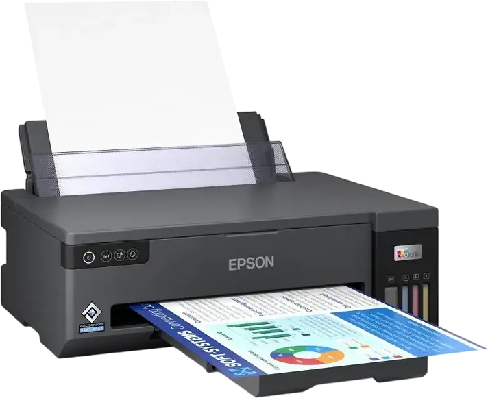 Epson EcoTank L11050 A3+ 4-Colour Inkjet Printer, PrecisionCore Heat-Free Printhead, Wi-Fi, Wi-Fi Direct, USB, 4800 x 1200 dpi, High Yield Dye Ink