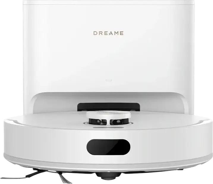 Робот-пылесос Dreame F20 Plus RLF41GD-WH с базой самоочистки, мощность всасывания 20 000 Па, влажная и сухая уборка, лазерная навигация LDS, HEPA-фильтр