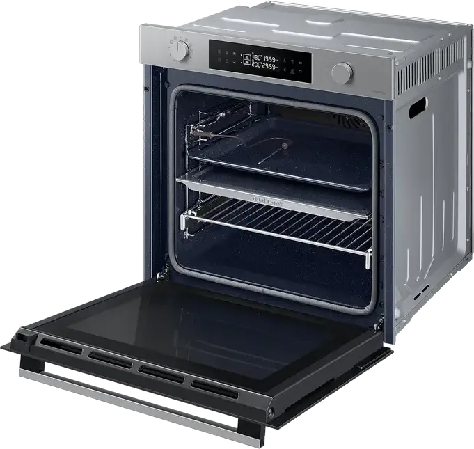 Samsung NV7B4445UAS Built-in Electric Oven, 76L Capacity, A+ Energy Class, SmartThings WiFi, Air Sous Vide, Catalytic Cleaning, Stainless Steel, 59.5x59.6x57 cm