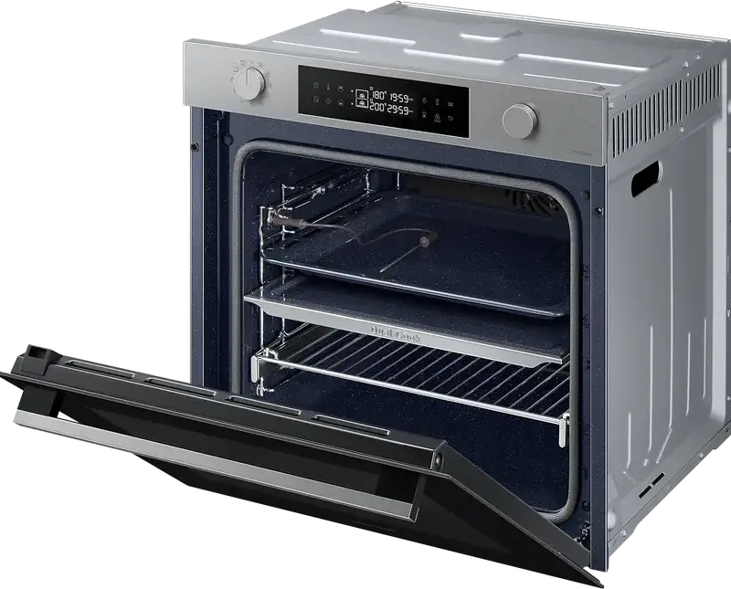 Samsung NV7B4445UAS Built-in Electric Oven, 76L Capacity, A+ Energy Class, SmartThings WiFi, Air Sous Vide, Catalytic Cleaning, Stainless Steel, 59.5x59.6x57 cm