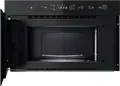 Whirlpool MBNA920B Built-in Microwave with Grill, 32L Capacity, 750W Microwave, 700W Quartz Grill, Electronic Control, Black