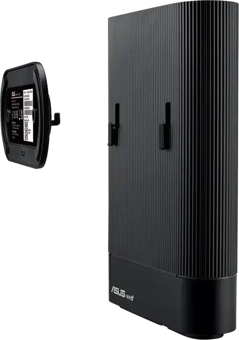 ASUS RT-AX59U AX4200 WiFi 6 Router, Dual-Band 2.4/5GHz, 2.0GHz Quad-Core CPU, 512MB RAM, MU-MIMO, AiMesh, WPA3, VPN Fusion, Gigabit WAN/LAN, Black