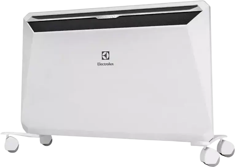 Конвектор Electrolux ECH/RI-2200 Rapid Digital Inverter, 2200 Вт, монолитный нагревательный элемент, ЖК-дисплей, таймер, IP24, белый, для 25 м2