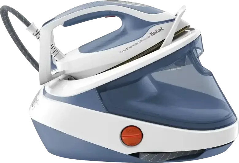 Tefal Pro Express Ultimate GV9710E0 Steam Generator Iron, 3000W, 7.6 bar Pressure, 580g/min Steam Boost, Durilium Airglide Autoclean Ultra Thin Soleplate