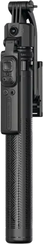 Stick Selfie Tripod Proove FaceFix, Lungime Maxima 163.5 cm, Aliaj Aluminiu si ABS, Picioare Tripod Integrate, Telecomanda, USB Type-C, Negru