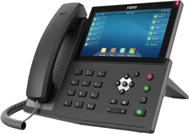 Telefon IP Fanvil X7, Negru