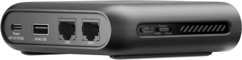 Router fără fir TP-LINK TL-WR1502X, Wi-Fi, Negru