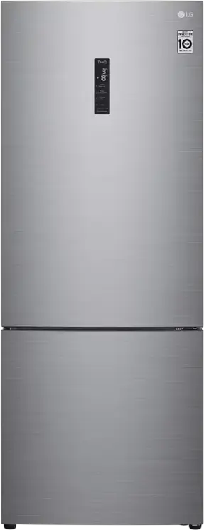 Frigider LG GBB566PZHMN, Oțel inoxidabil
