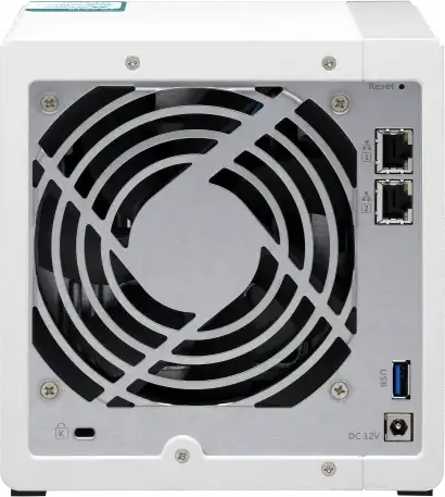 QNAP TS-431K 4-Bay NAS Network Storage, Annapurna Labs Alpine AL214 4-Core 1.7GHz, 1GB DDR3, 4 x 3.5" SATA, Dual Gigabit Ethernet, RAID 0/1/5/6/10