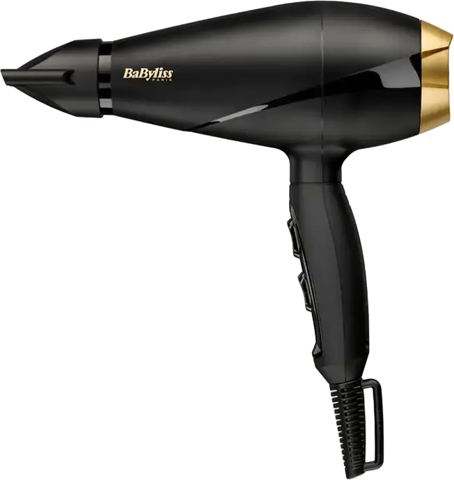Uscător de păr BaByliss Power Pro 6704E, 2000 W, Negru