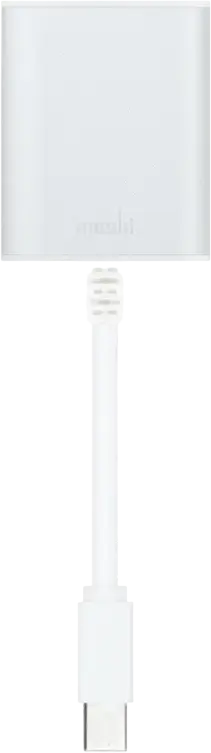 Adaptor Video Moshi, DisplayPort - VGA D-Sub, Alb