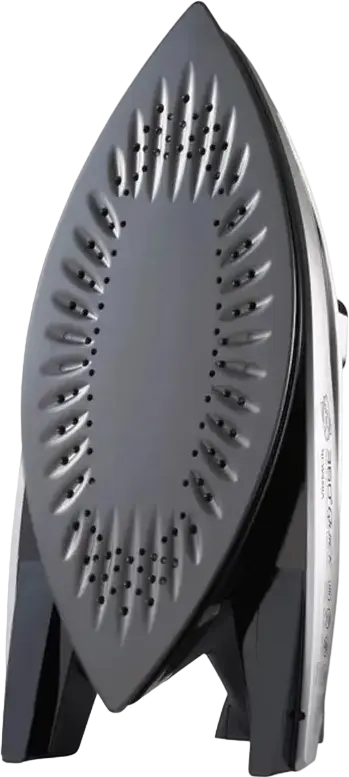 Panasonic NI-W950A Steam Iron, 2400W, Alumite Aluminium Soleplate, 360 Degree Multi-directional Steam, 140g/min Burst, Anti-calc, Auto-shutoff, Black