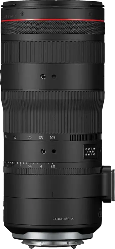 Canon RF 24-105mm f/2.8 L IS USM Z Hybrid Zoom Lens for Full Frame, Constant Aperture, Nano USM Autofocus, Image Stabilization, Iris Ring for Video