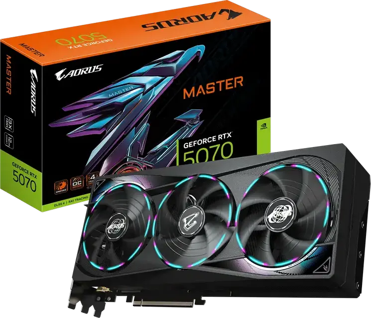 Placă Video Gigabyte GV-N5070AORUS M-12GD, 12GB GDDR7 192bit