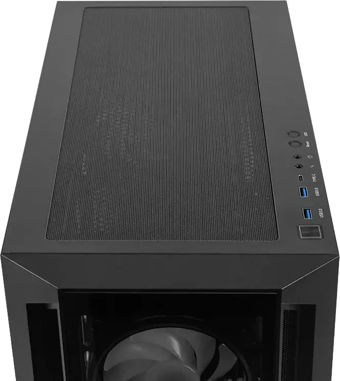 Carcasa PC Chieftec APEX GA-01B-TG-OP Midi-Tower, Negru, Sticla Temperata, Suport E-ATX, 4 Ventilatoare A-RGB, USB 3.2 Gen2 Type-C, Otel SPCC, 465x230x495mm