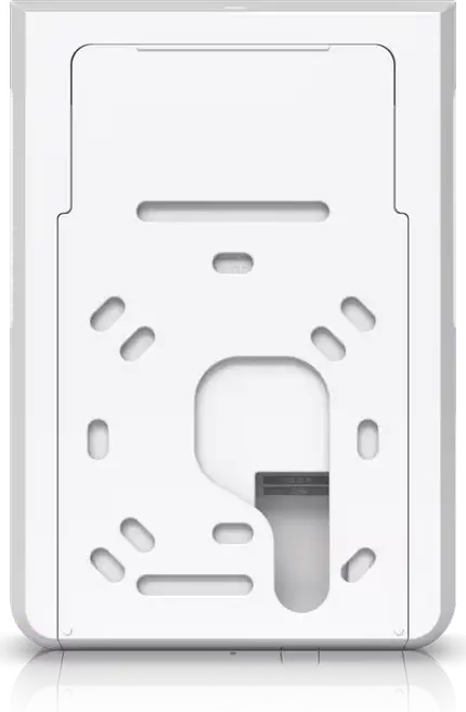 Ubiquiti U7-Pro-Wall Точка доступа WiFi 7, 6 пространственных потоков, 2.5 GbE PoE+, Трехдиапазонный 6ГГц/5ГГц/2.4ГГц, 300+ клиентов, Настенный монтаж, Белый