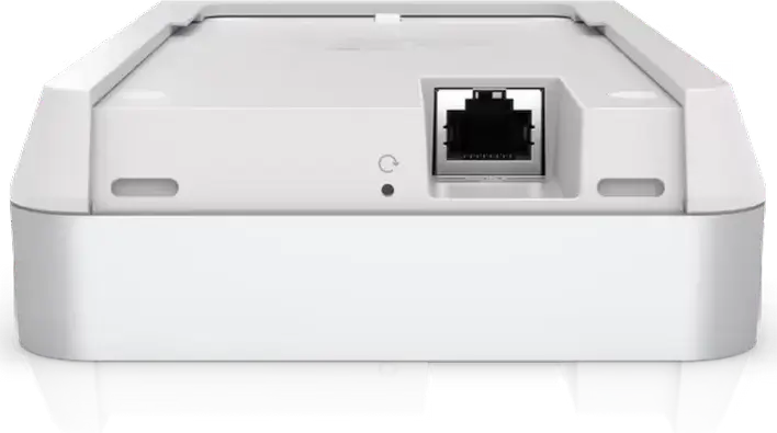 Ubiquiti U7-Pro-Wall Точка доступа WiFi 7, 6 пространственных потоков, 2.5 GbE PoE+, Трехдиапазонный 6ГГц/5ГГц/2.4ГГц, 300+ клиентов, Настенный монтаж, Белый