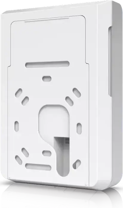Ubiquiti U7-Pro-Wall Точка доступа WiFi 7, 6 пространственных потоков, 2.5 GbE PoE+, Трехдиапазонный 6ГГц/5ГГц/2.4ГГц, 300+ клиентов, Настенный монтаж, Белый