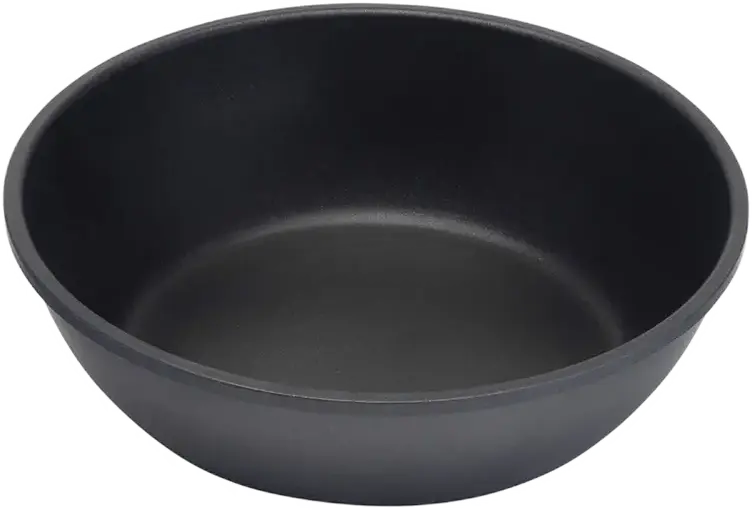 Set Vase Polaris EasyKeep-4DG Aluminiu Non-Stick, Tigaie 24cm si 26cm, Cratiță 18cm 1.7L, Înveliș Xylan Plus, Capac Sticlă, Compatibil Inducție, Negru