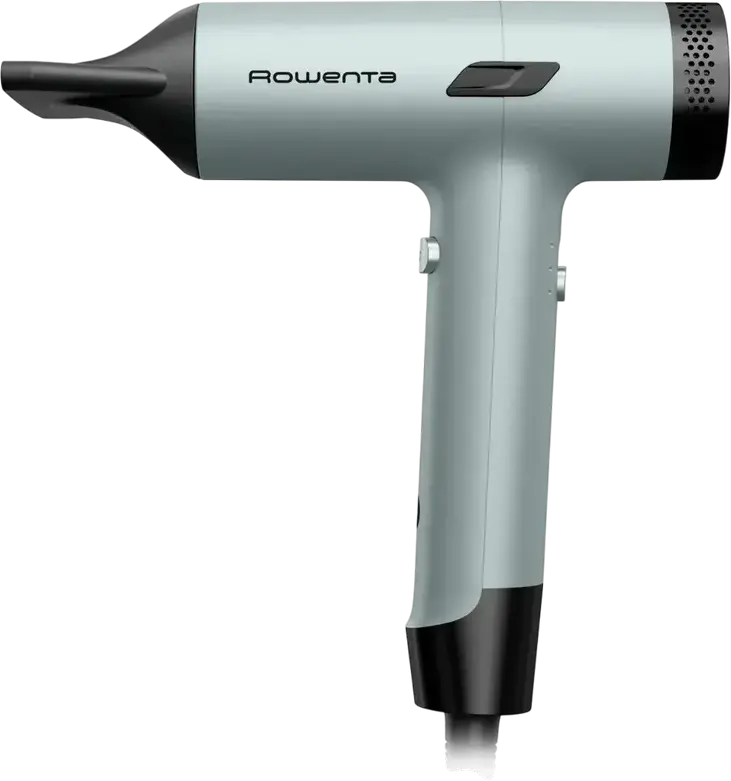 Rowenta Tiny HY7120E0 Compact Hair Dryer, 1600W Brushless BLDC Motor, Ionization, 3 Temp & Speed Settings, Cold Shot, with Diffuser and Slim Concentrator