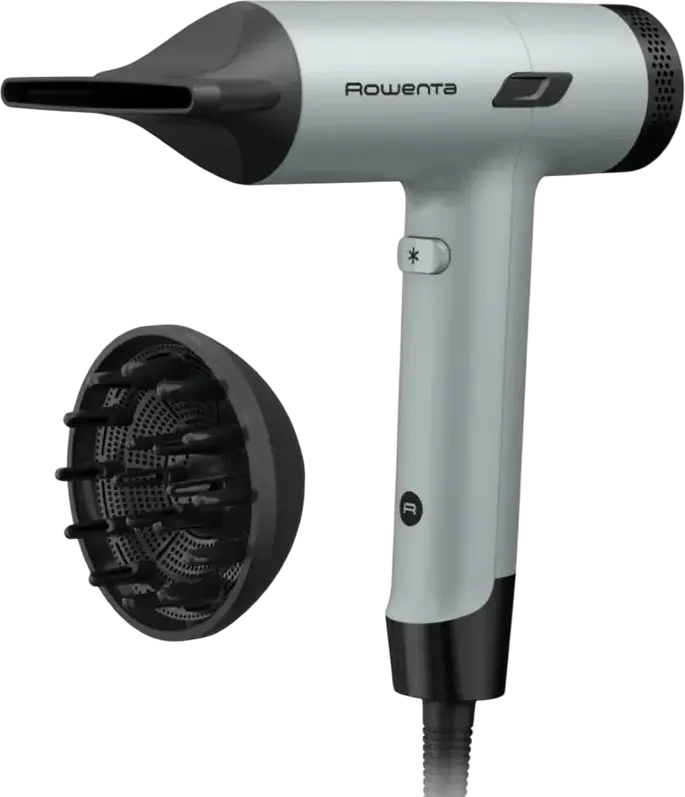 Uscător de păr Rowenta HY7120E0, 1600W, Verde
