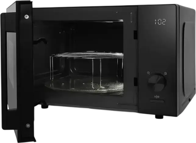 Микроволновая печь Gorenje MO23S4B5 с грилем, отдельно стоящая, 23 л, технология InverterPower, 800 Вт/1000 Вт, 16 автопрограмм, черная