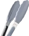 Ardesto AR3022GS Midori Kitchen Tongs, Stainless Steel and Silicone, 28 cm, Grey, Dishwasher Safe