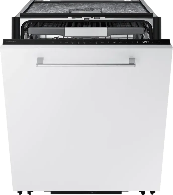 Samsung DW80H77NAB0U1 Bespoke AI Series 80 Fully Integrated Dishwasher, 14 Place Settings, Energy Class A, AI Wash, Auto Open Door, SmartThings